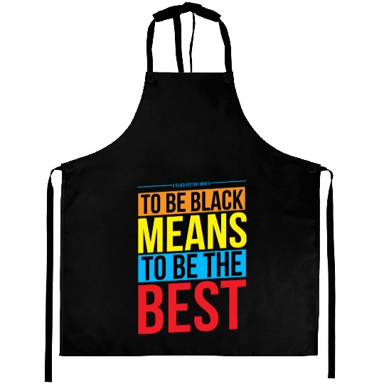 Black History Month Quote Aprons