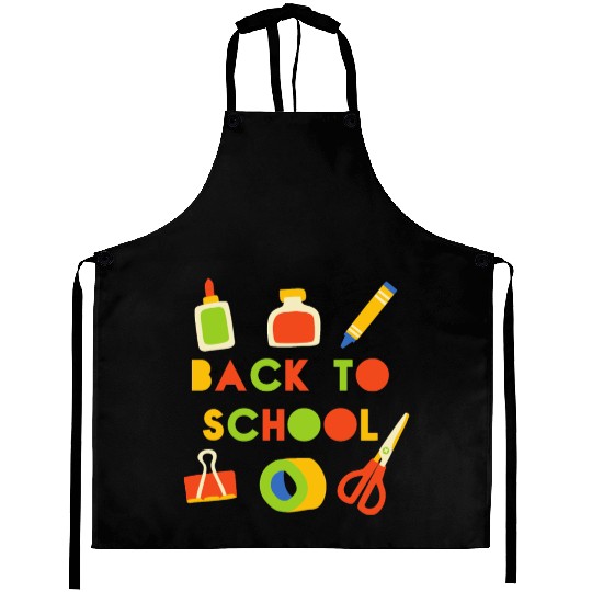 back to school Aprons
