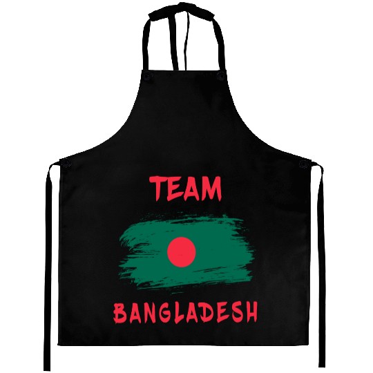 Team Bangladesh flags design Aprons