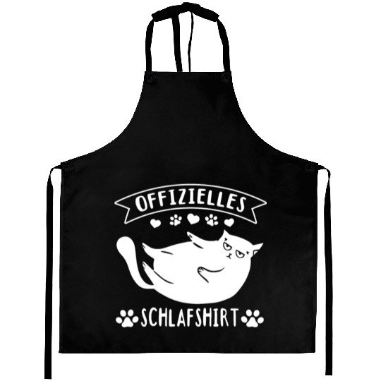 Cat sleep Aprons Official sleep Aprons cat
