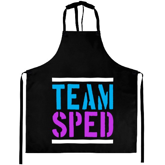 Special Education Teacher Team Sped Aprons