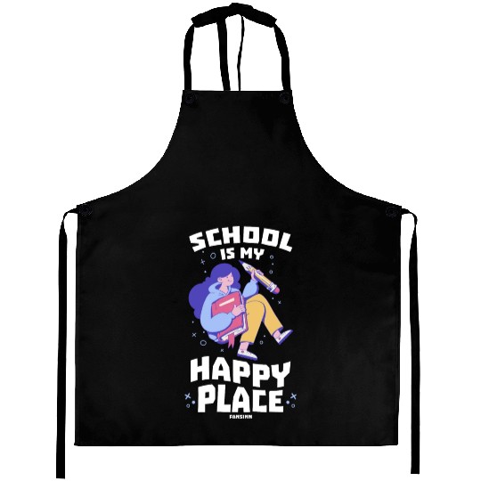 School teachers learn school child lessons Aprons