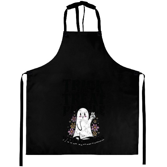 Trick or treat people with kindness - trick or Aprons