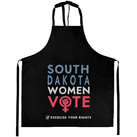 South Dakota Women Vote Voter 2022 Election Aprons