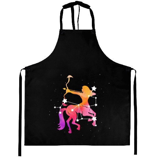 Sagittarius Zodiac Aprons