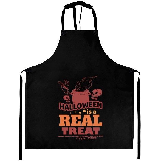 Halloween Hexe Totenkopf Aprons