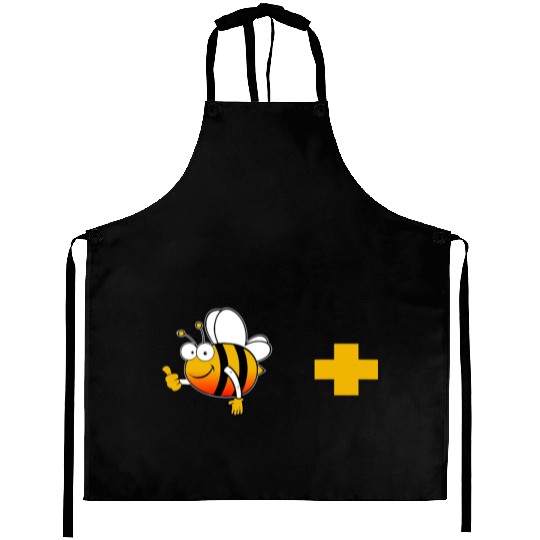 Bee Positive Bee Lover Meme Aprons