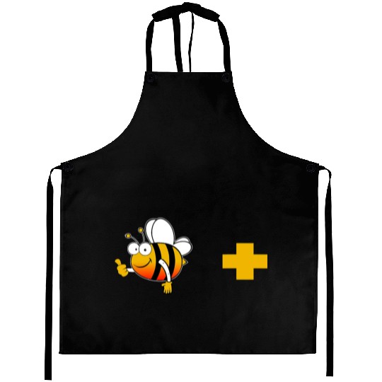 Bee Positive Bee Lover Meme Aprons