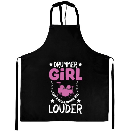 Drummer Drums Music Drum Set Drumming Aprons