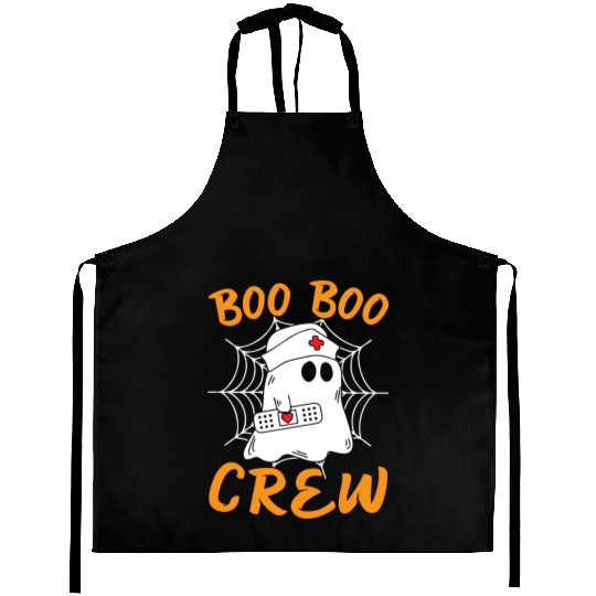 Halloween Costume - Boo Boo Crew Ghost Aprons