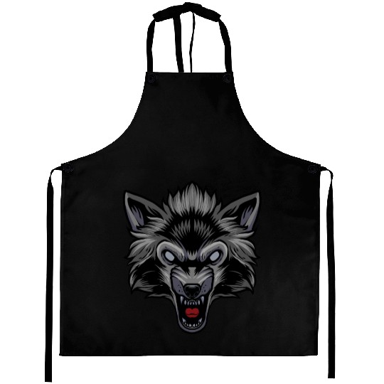 Wolf Head Aprons