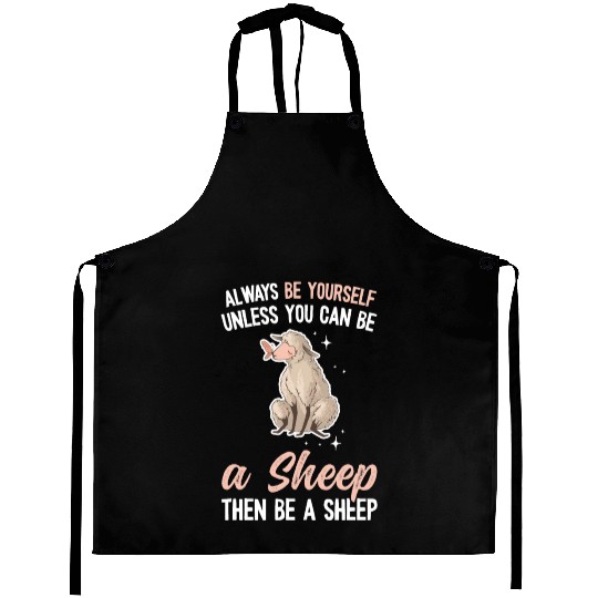 Cute Lamb Saying - Farmer & Sheep Aprons