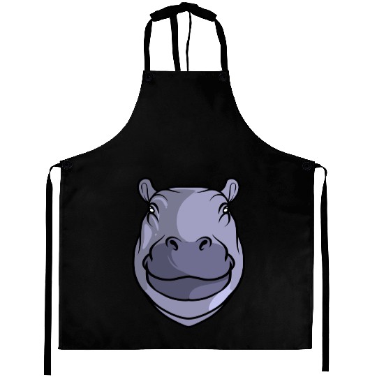 Hippo Head Aprons