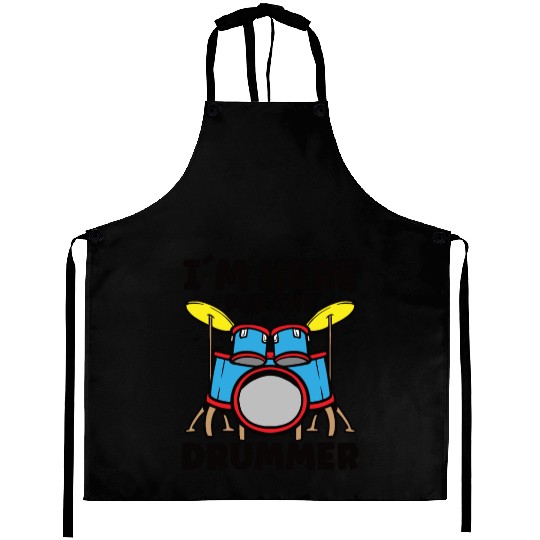 Drummer Drums Music Drum Set Drumming Aprons