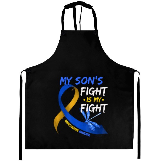 My Son s Fight Is My Fight Down Syndrome Awareness Aprons
