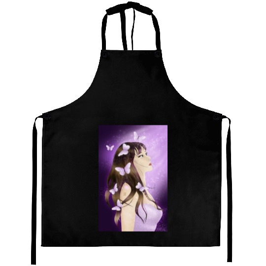 BTS Butterfly Fan Girl Aprons