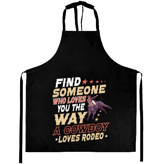 Rodeo Bull Riding Livestock Show Farmer Cattle Aprons