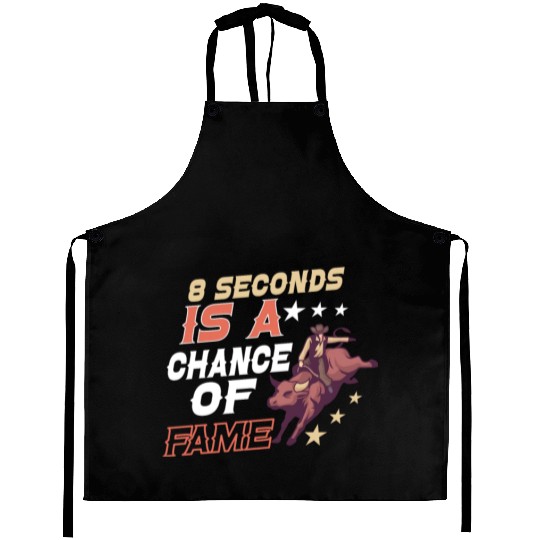 Rodeo Bull Riding Livestock Show Farmer Cattle Aprons