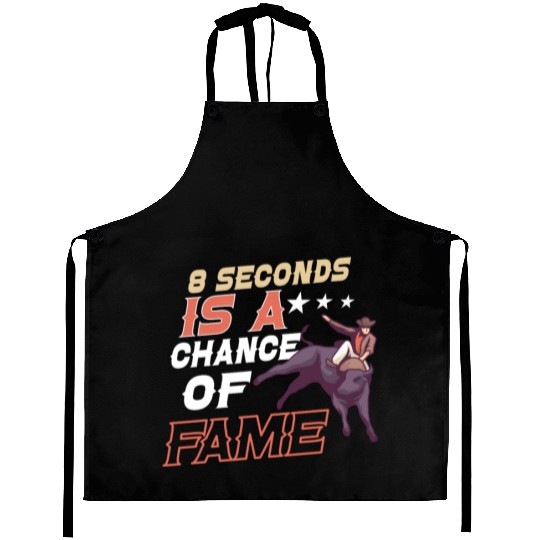 Rodeo Bull Riding Livestock Show Farmer Cattle Aprons