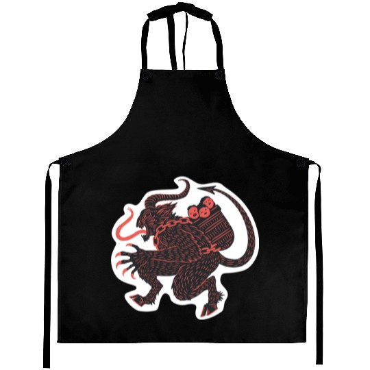 krampus Aprons