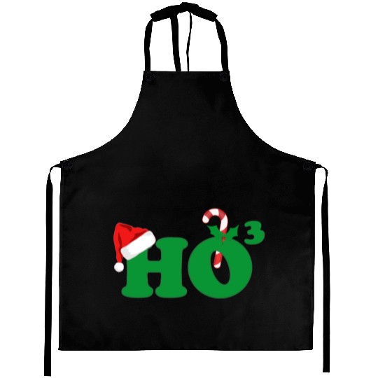 Ho Ho Ho Cubed Christmas Math Aprons
