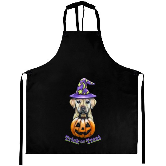 Trick or Treat Pup Aprons