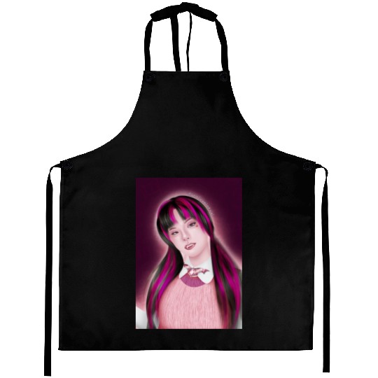 Yeji Itzy Draculaura Monster High Aprons