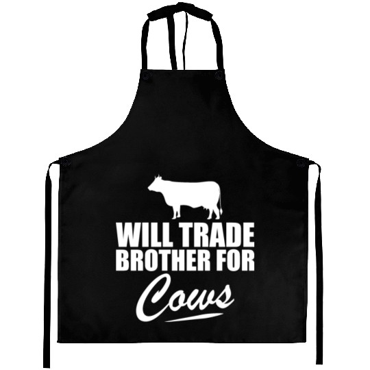 Cow - Will trade brother for cows Aprons