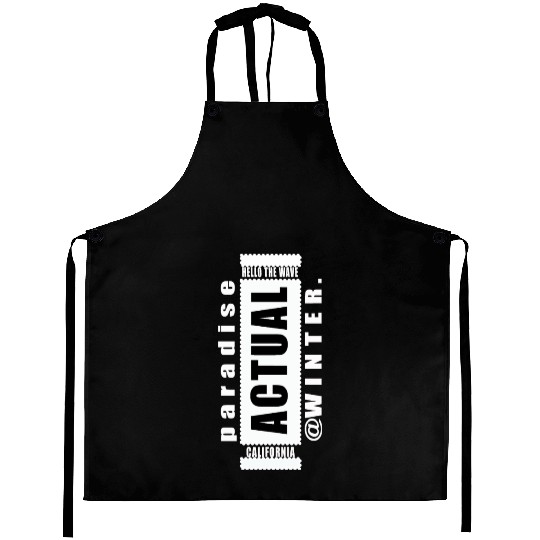California winter paradise Aprons