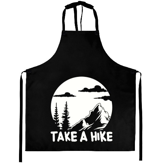 Hiking Go Mountaineering Hiking Tour Hiking Day Aprons