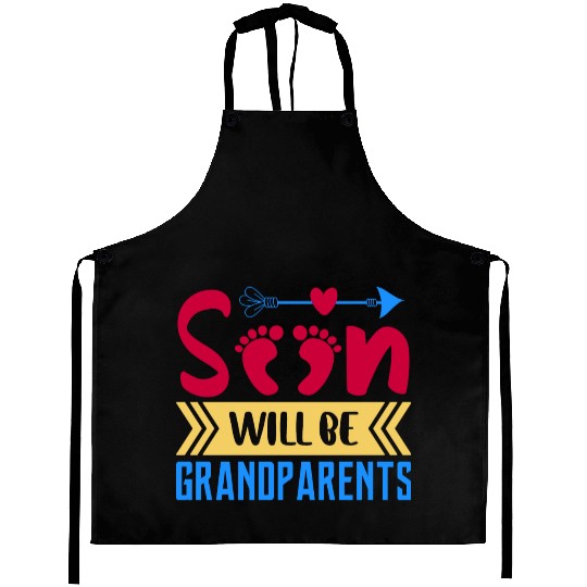 We Will Soon Become Grandparents, Be Grandparents Aprons