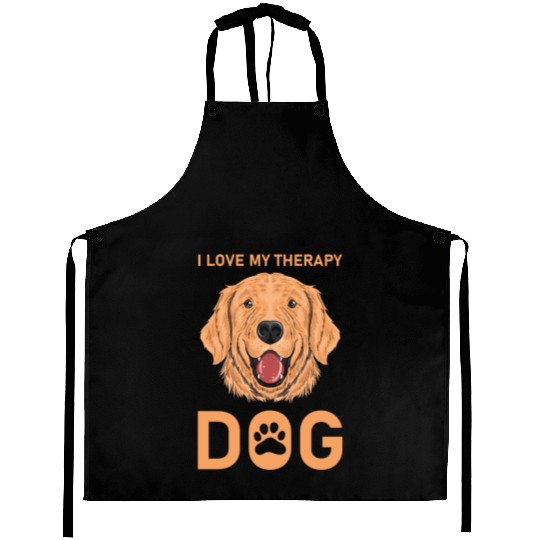 I love my Therapy Dog Aprons