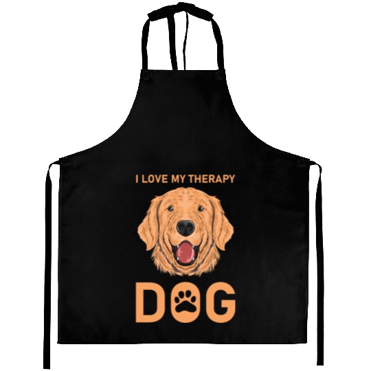 I love my Therapy Dog Aprons