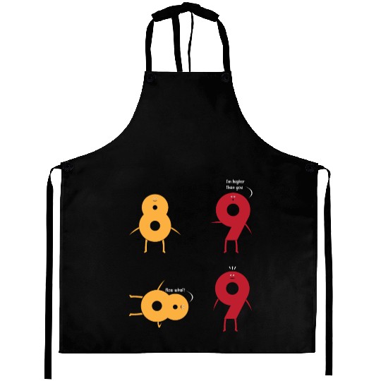 Engineering Infinity Number Eight Funny Math Pun Aprons