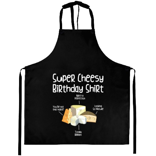 Super Cheesy Birthday Party Natal Day Cheese Aprons