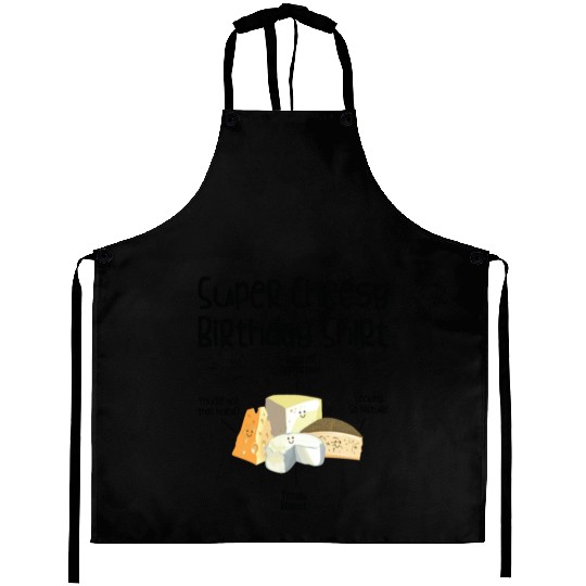 Super Cheesy Birthday Party Natal Day Cheese Aprons