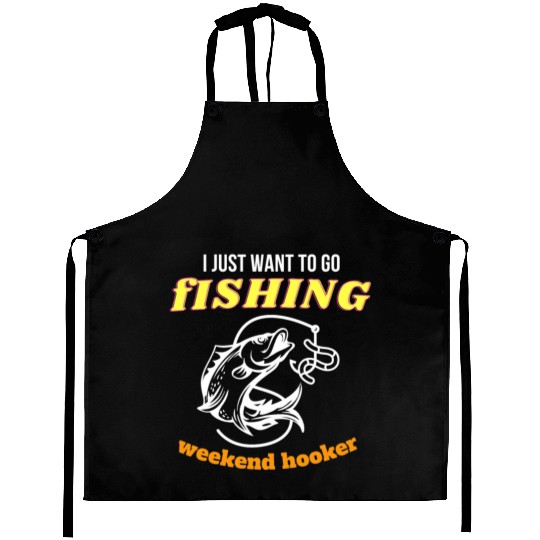 Fishing Lifestyle weekend hooker Aprons