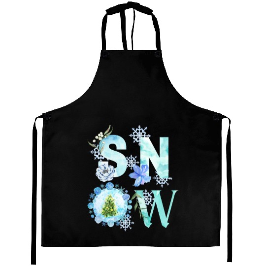 Let it snow Aprons