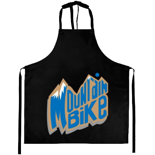 Mountain Bike Funny Aprons