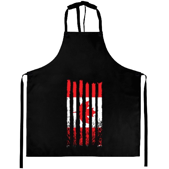 Viva Canada flag love proud canadian people design Aprons