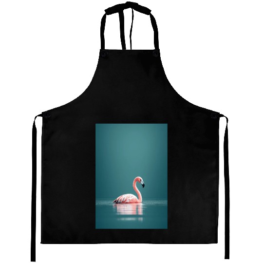 Flamingo im See Aprons
