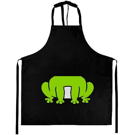 Costume small sitting frog Aprons