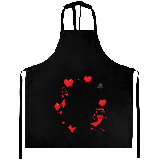 Ace of Spades Playing Card Aprons