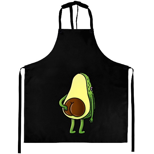 Avocado Butt Avocado Lover Aprons