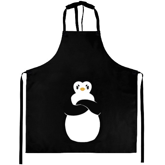 Angry Penguin Aprons