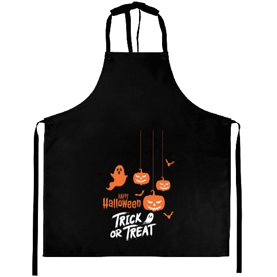 Trick or Treat Halloween Aprons