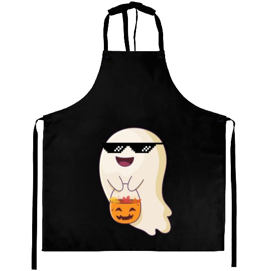 trick or treat thug life Aprons