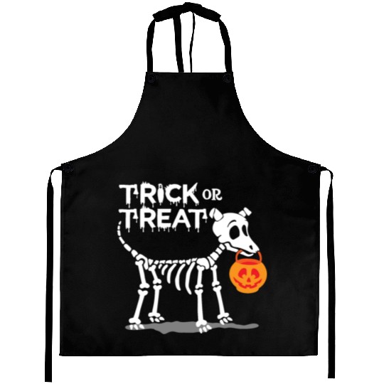 Trick Or Treat Halloween Dog Aprons