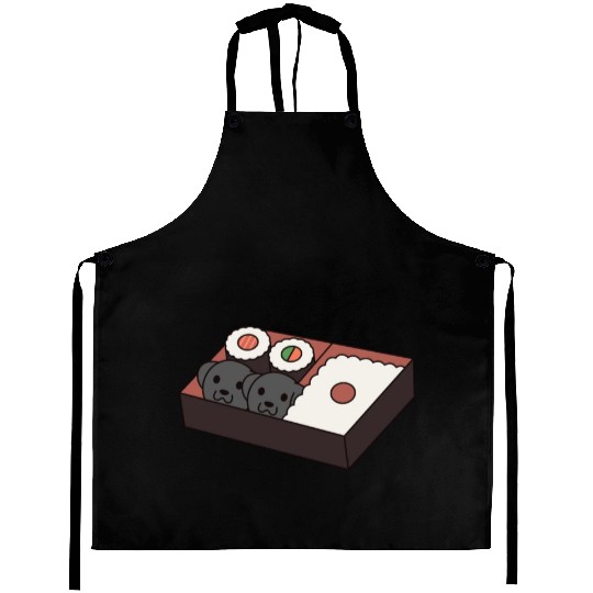 Sushi Bento Box Great Dane Aprons