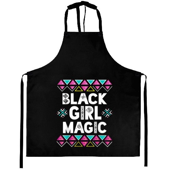 Black Girl Magic Melanin Pride Aprons